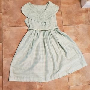 Vintage Mint Party Dress